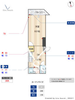 パーフェクション 301 【福岡県別府駅】 の間取り図