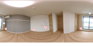 レザレⅡ 205 【千葉県公津の杜】 の間取り図