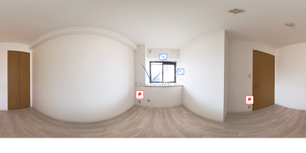 パセオ清荒神1号棟 905 【兵庫県清荒神駅】 の間取り図