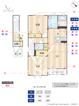 MAST　Court　瀬田 204 【滋賀県東海道本線 瀬田駅 徒歩13分】 の間取り図