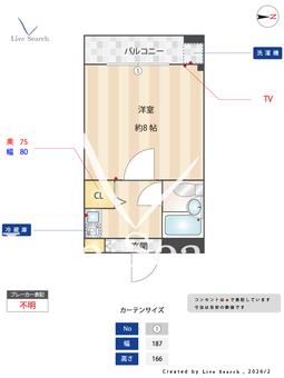 PALMIZIO花園Ⅰ 111 【大阪府近鉄奈良線　河内花園駅　徒歩9分】 の間取り図