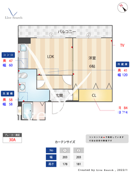 井上ビル 401 【福岡県薬院駅】 の間取り図