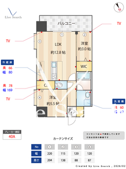 スプランディッドライズ新大阪ノース 1301 【大阪府東淀川駅】 の間取り図