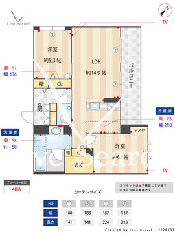 セレスティア　ハザワ 301 【神奈川県羽沢横浜国大駅】 の間取り図