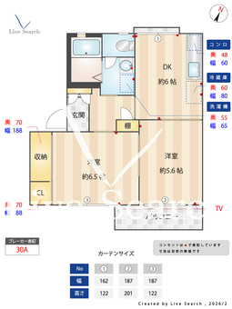フォレストハイツ 201 【熊本県田原坂駅】 の間取り図