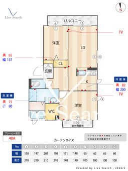 パルク・ブリーゼ 0201 【大阪府四条畷駅】 の間取り図