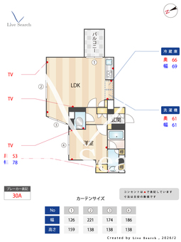 ASTILE用賀Ⅱ 503 【東京都用賀】 の間取り図