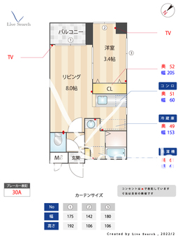ドリームライフ博多駅南 401 【福岡県博多駅】 の間取り図
