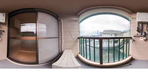 ラフィーネ壱番館 208 【熊本県ＪＲ鹿児島本線/川尻駅 歩24分 九州産交バス/大慈禅寺 歩5分】 の間取り図