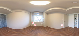 ファミールヒルズ目黒東山 206 【東京都中目黒駅】 の間取り図