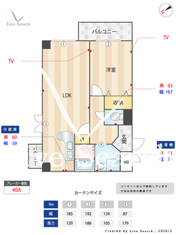 0007438　イチヨシマンション 0305 【滋賀県東海道本線 草津駅 徒歩9分】 の間取り図