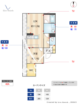 ムライチ・新大江ステージ 301 【熊本県豊肥本線 水前寺駅 徒歩9分】 の間取り図