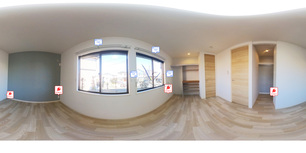 パークヒルズ左京A 102 【奈良県近鉄京都線「高の原」駅】 の間取り図