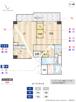 ロイヤル　ネスト 301 【大阪府南巽駅】 の間取り図