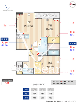 リアンメゾン 303 【東京都府中駅】 の間取り図