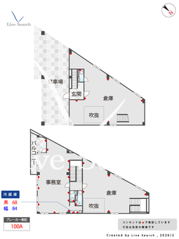 ON-S社領  【福岡県JR 吉塚駅 まで 徒歩約15分】 の間取り図