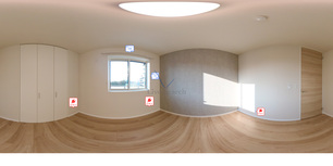 メゾンリーベル 301 【熊本県熊本バス 田迎西 徒歩4分  】 の間取り図