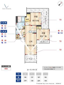 コンフォーザ 201 【神奈川県元住吉駅】 の間取り図