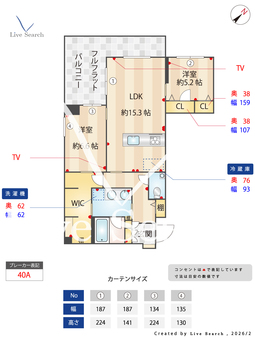 コンフォーザ 203 【神奈川県元住吉駅】 の間取り図