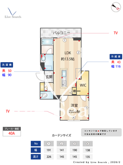 アンビハウス守谷 303 【茨城県守谷駅】 の間取り図