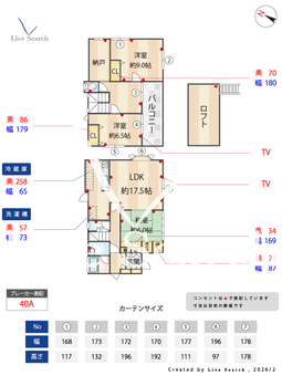 若葉台東2丁目貸家  【福岡県JR　春日駅】 の間取り図
