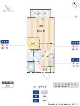 Grand　SoleiⅠ 203 【神奈川県東海大学前駅】 の間取り図