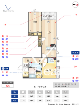 メゾン　ド　ハイネス 202 【大阪府下新庄駅】 の間取り図