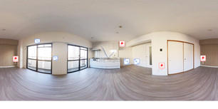 ふようビル 410 【兵庫県神戸高速東西線「大開」より徒歩2分】 の間取り図