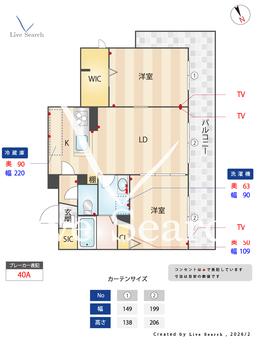 セルディーナ箕面 305 【大阪府西宿駅】 の間取り図
