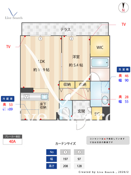 アンビシア 103 【奈良県近鉄奈良線「大和西大寺」駅】 の間取り図