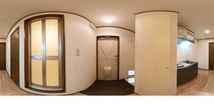 パセオ西之町 204 【大阪府大阪メトロ御堂筋線　なかもず駅　徒歩22分】 の間取り図