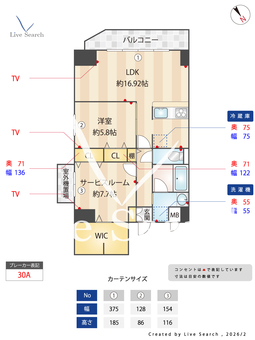 プレドラガール 901 【埼玉県ＪＲ武蔵野線 / 三郷駅 徒歩2分  つくばエクスプレス / 三郷中央駅 徒歩32分  ＪＲ武蔵野線 / 新三郷駅 徒歩31分】 の間取り図