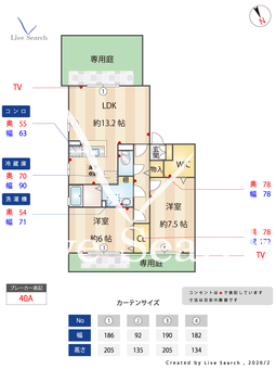 ファミール寿 103 【大阪府泉ケ丘駅】 の間取り図