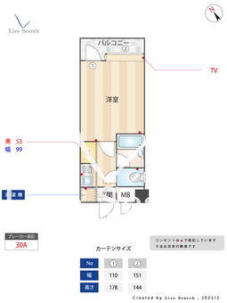 ピュアドームリバージュ平尾 510 【福岡県平尾駅】 の間取り図