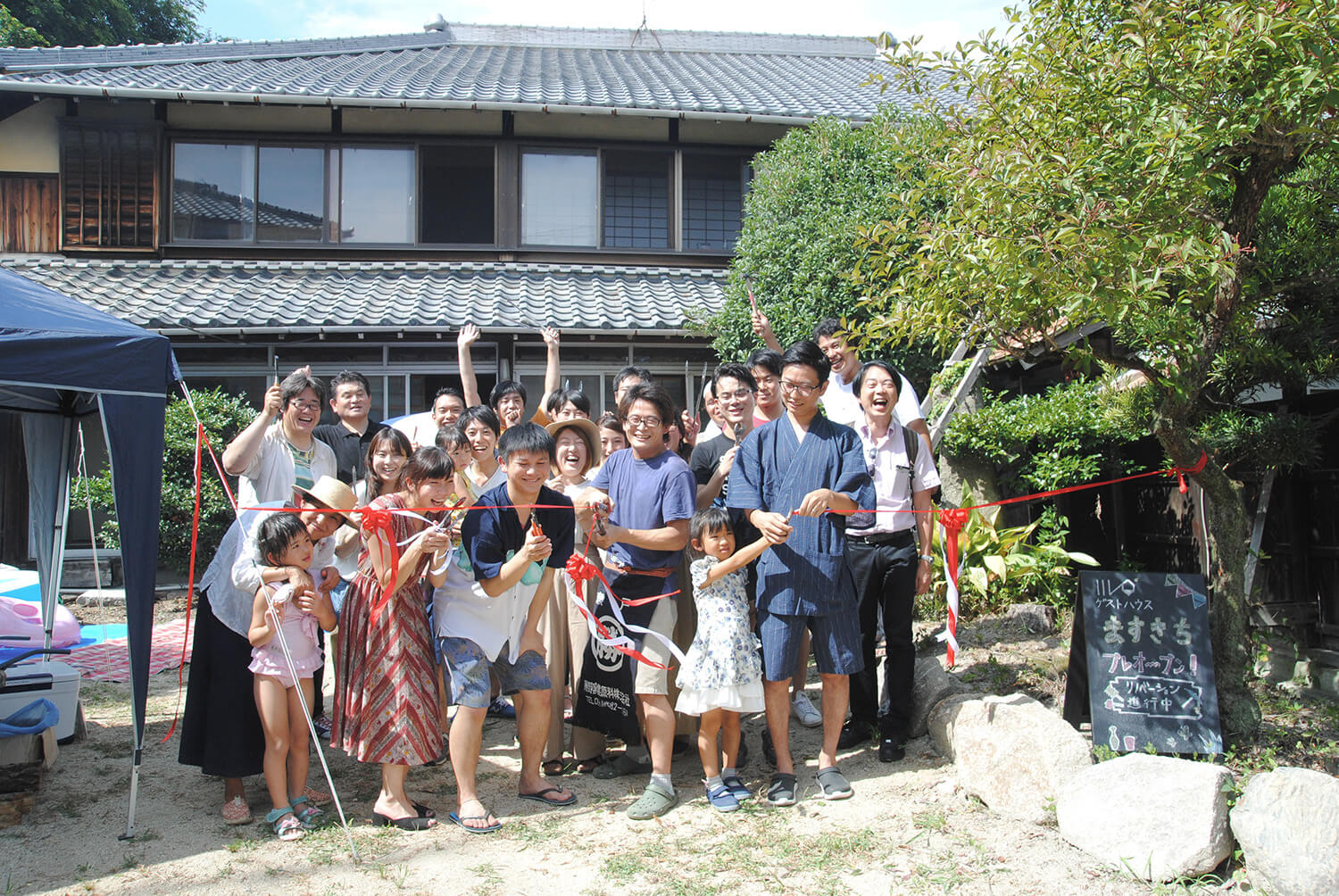 2018年7月に仮オープンした時の様子。