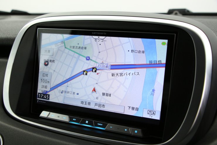 FIAT500Xクロス 純正タッチスクリーンモニター【パスコード無し】送料無料 500X Club（チンクエチェントエックス クラブ）｜FIAT