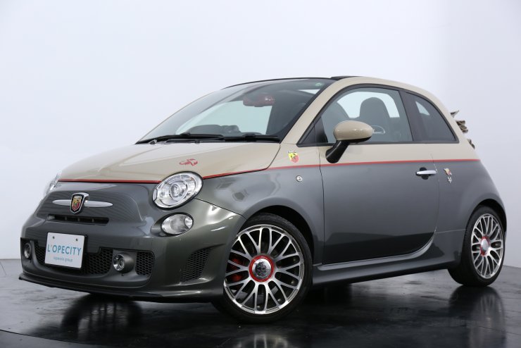 アバルト 595 C turismo ツートンカラー ブラックレザー