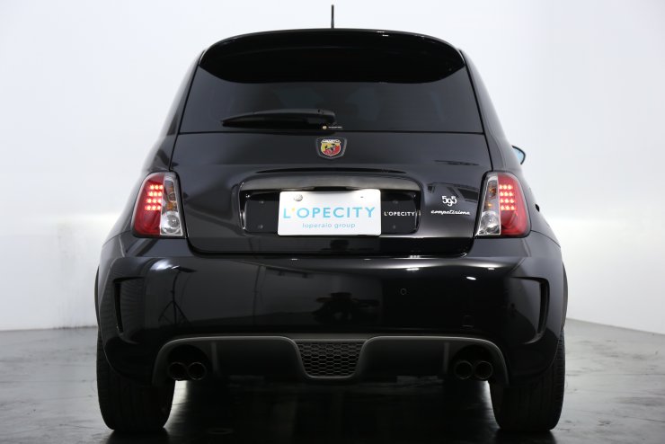 アバルト 595 competizione ブラウンシート Sabelt製セミバケット