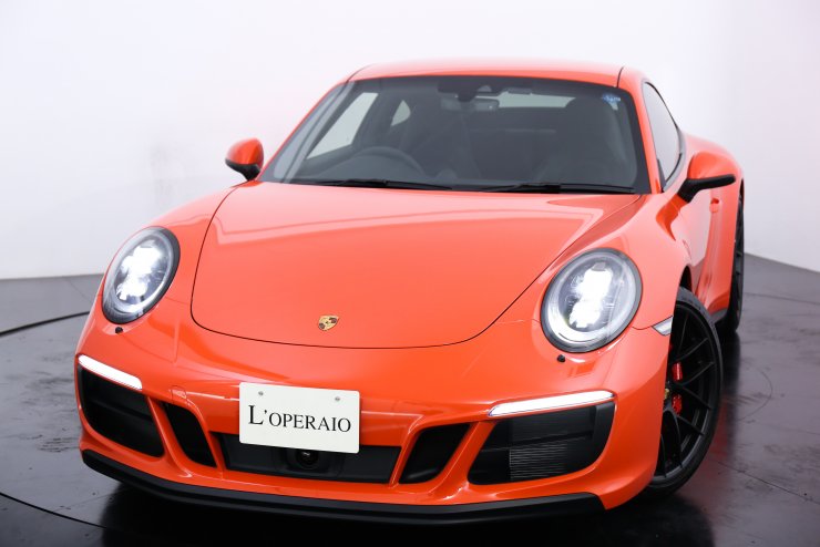 ダイリク　ベロアポロ　オレンジ ポルシェ 911(Type991) Carrera GTS PDK Sport-ChronoPKG 後期ワン