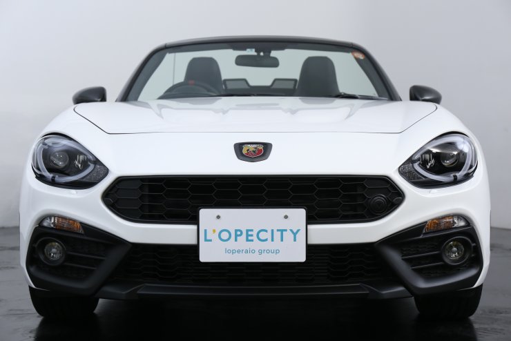 アバルト 124スパイダー 124spider 6速MT 1オーナー レザー＆ナビPKG