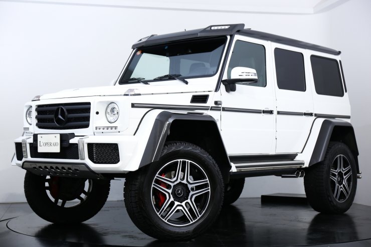 メルセデスベンツ Gクラスロング G500 4×4スクエアード 社外電動