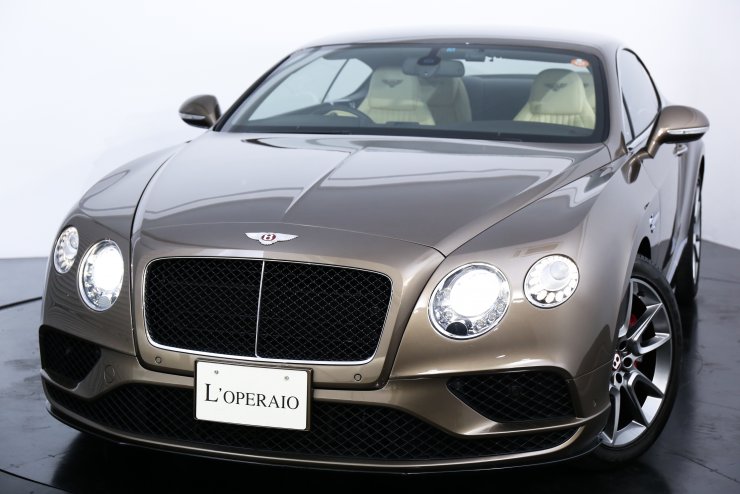 ベントレー コンチネンタル GT V8 S 2016年モデル 後期 クリームレザー
