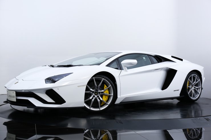 ランボルギーニ アヴェンタドール LP740-4 走行100km 有償外装色