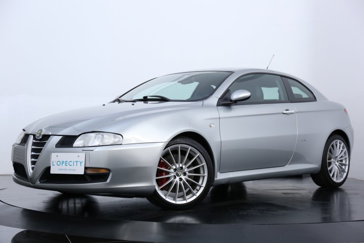 アルファロメオ GT 3.2 V6 24V 有償カラー ブラックレザー 社外ナビ 地