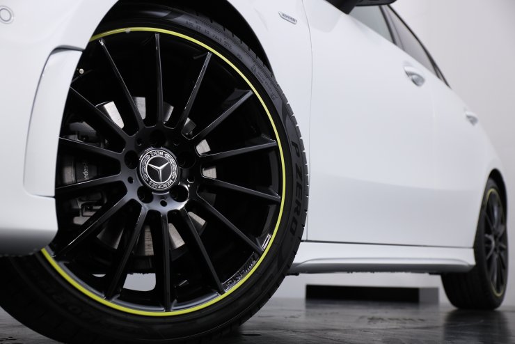メルセデスベンツＡ180 ホイール メルセデス ベンツ Aクラス W169 純正 AMG 中古ホイール 4本 7J 18