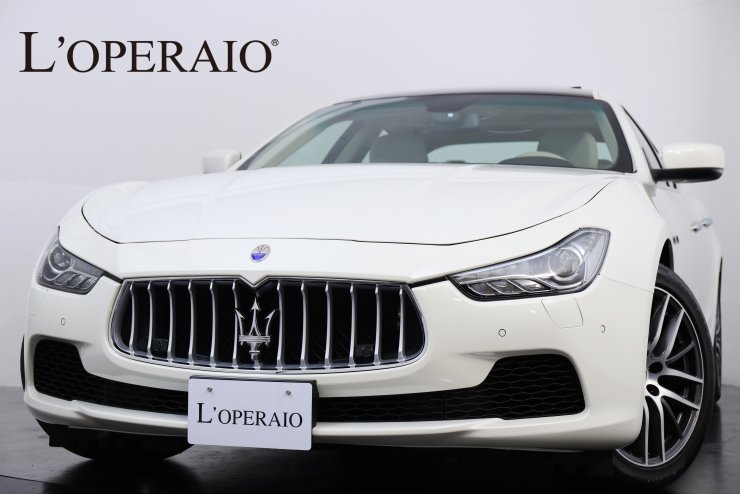 マセラティ ギブリ 3.0 オプション総額約150万円 走行1.1万キロ 左H