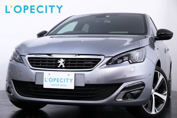 プジョー 308 GT Line 前期 ブラックハーフレザー レッドステッチ 純正