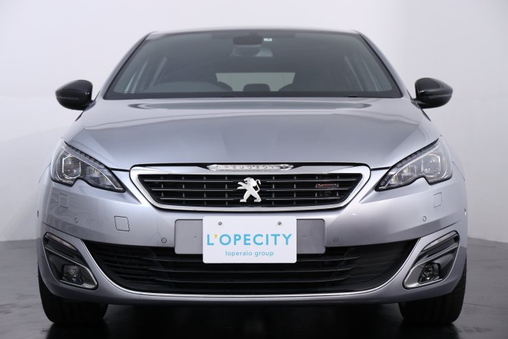プジョー 308 GT Line 前期 ブラックハーフレザー レッド