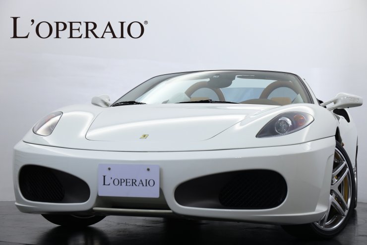 フェラーリ F430 Spider F1 正規ディーラー車 カロッツェリア製HDDナビ