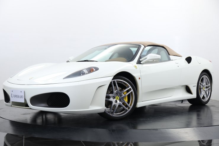 フェラーリ F430 Spider F1 正規ディーラー車 カロッツェリア製HDDナビ